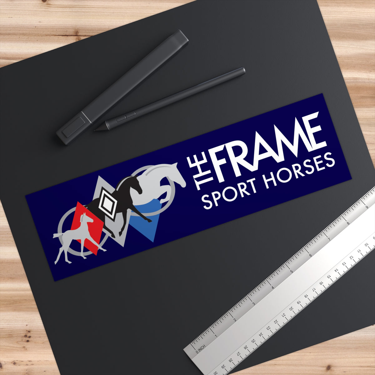 The Frame Bumper Stickers